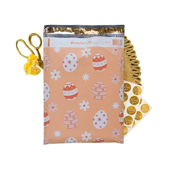 20 (10” x 13”) Easter Egg Poly Mailers Poly Bags BRAND NEW - Picture 2 of 4